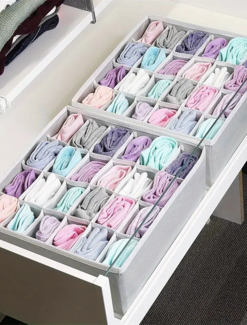 طقم منظم جوارب | الطقم قطعتين