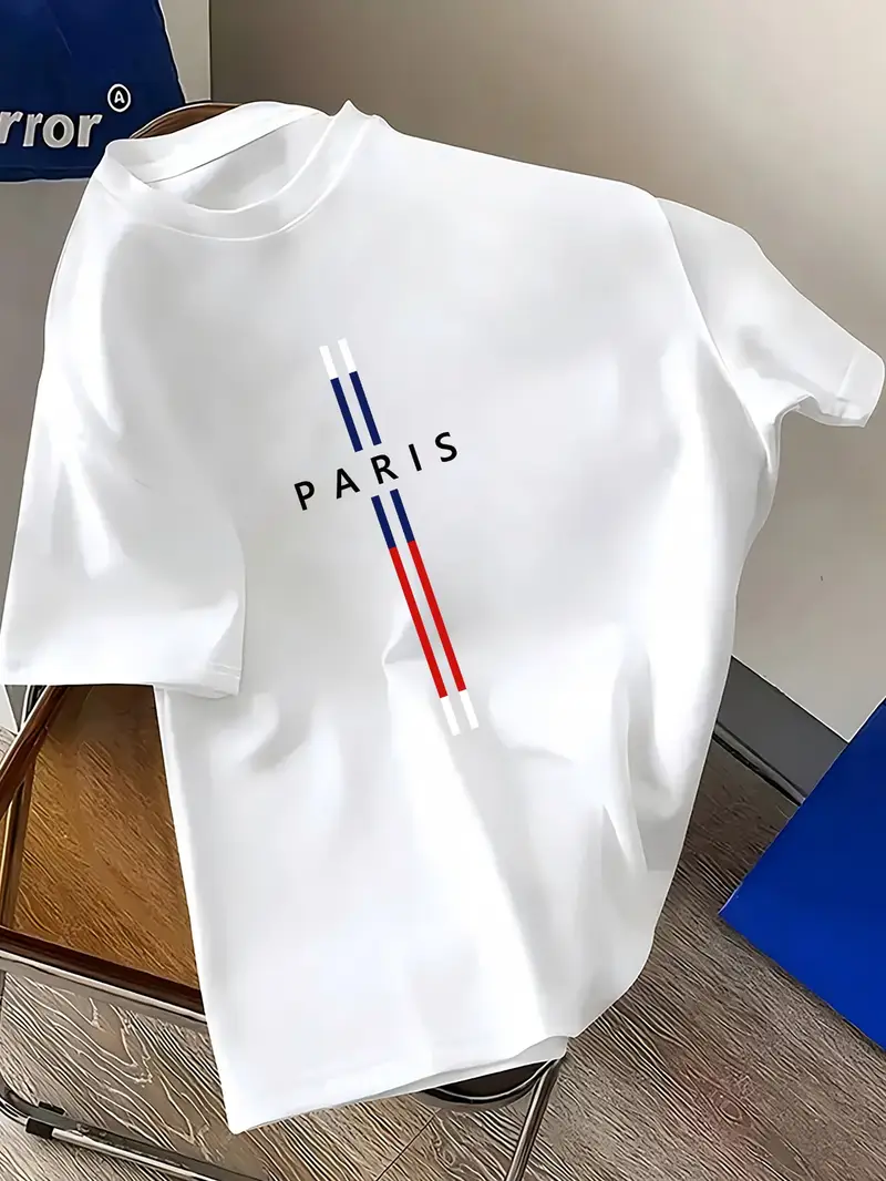 تيشرت أوفر سايز بوليفار PARIS