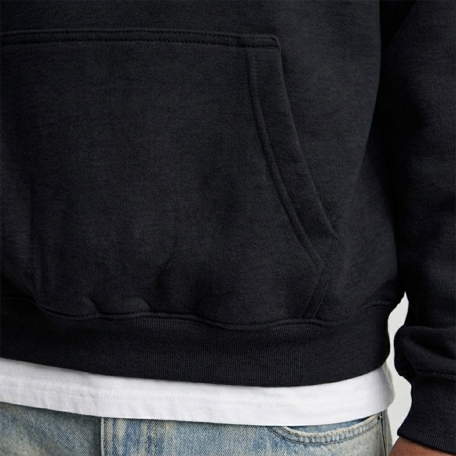 OVRY Relaxed Fit Black Hoodie product thumbnail 4