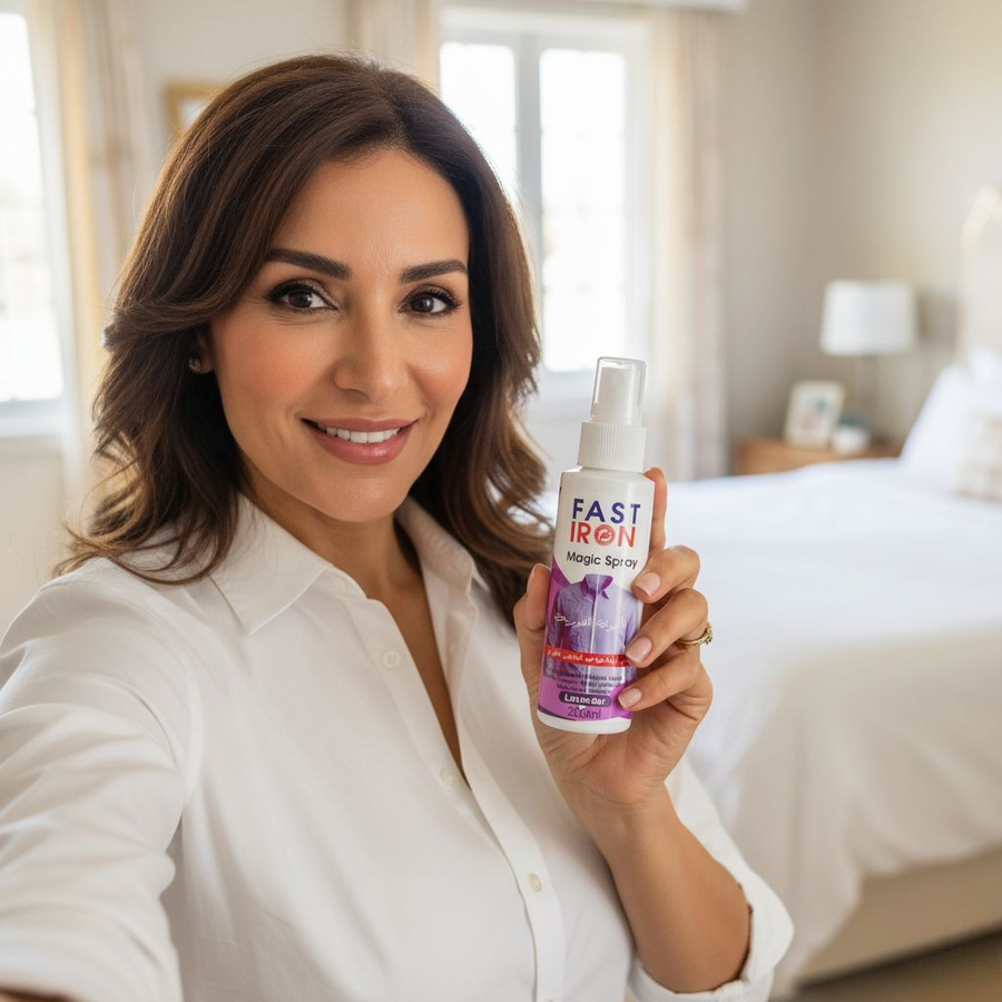 The economical solution for wrinkles on furniture and clothes with Fast Iron 500ml