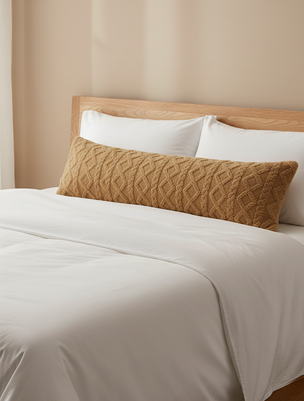 كڤر مخدة فرو جاكار 