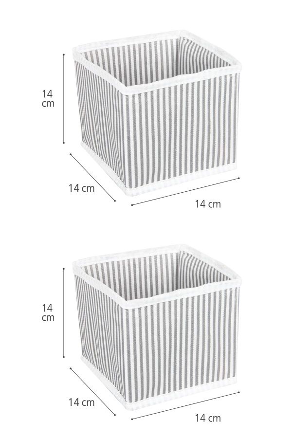 منظم متعدد الاغراض 4 قطع striped| عرض طقمين