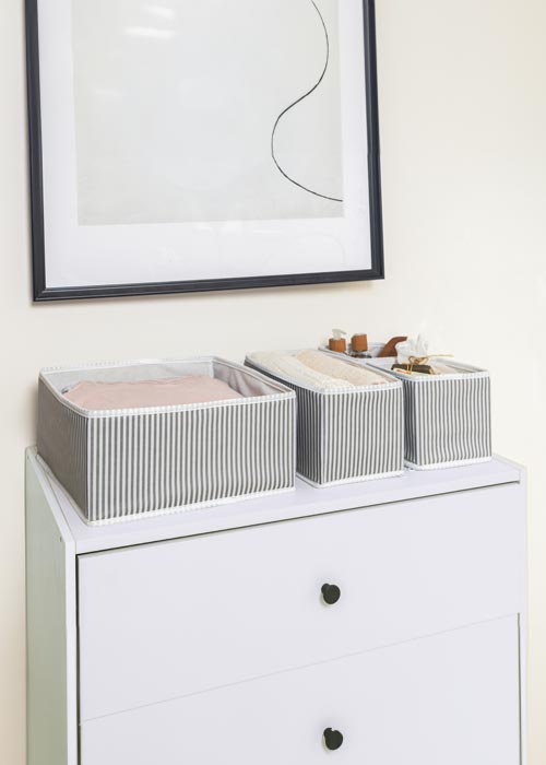 منظم 4 قطع striped| عرض طقمين