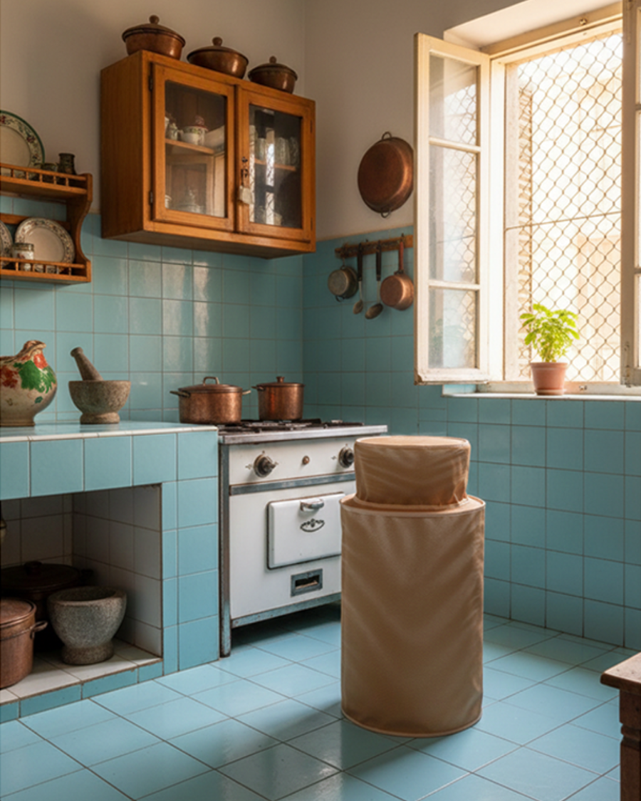 غطاء أنبوبة جلد 