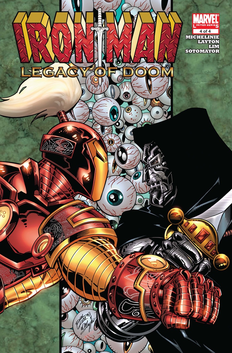 Iron Man: Legacy of Doom (2008) #1 to #4 cover