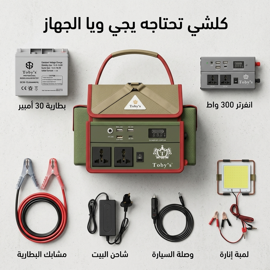 محتويات باكدج المحطة