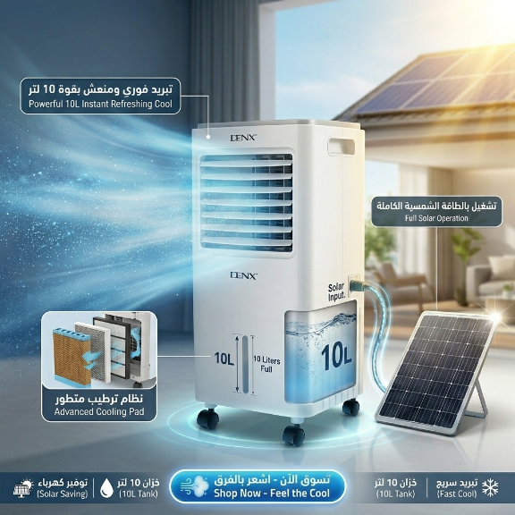 تصميم مبرد الهواء