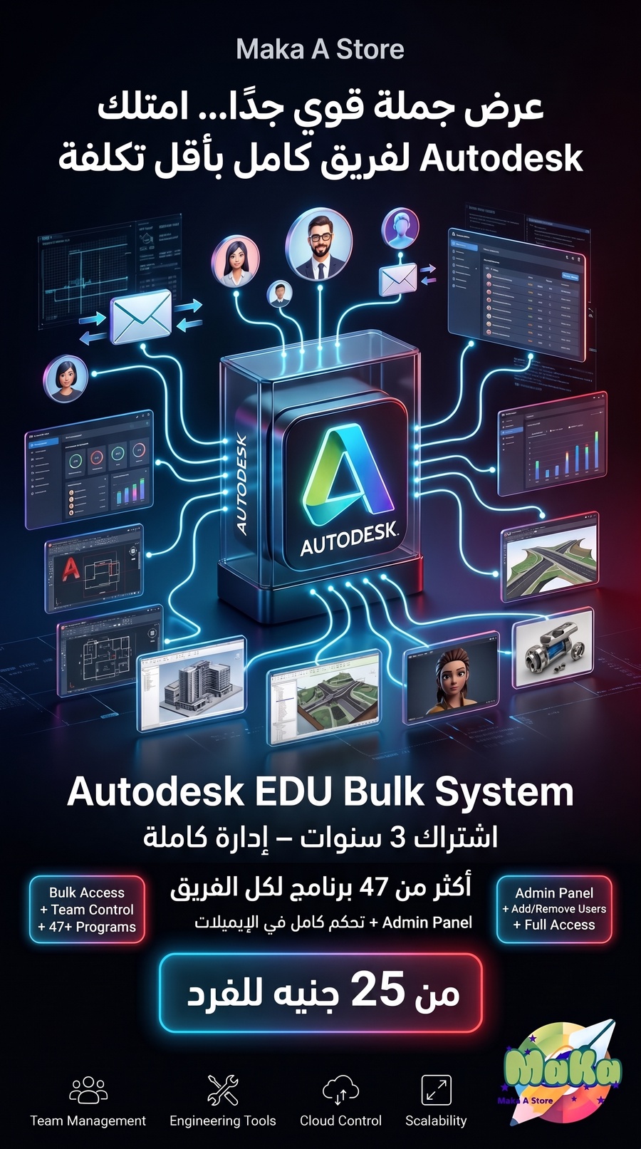 اشتراك اوتوديسك جملة