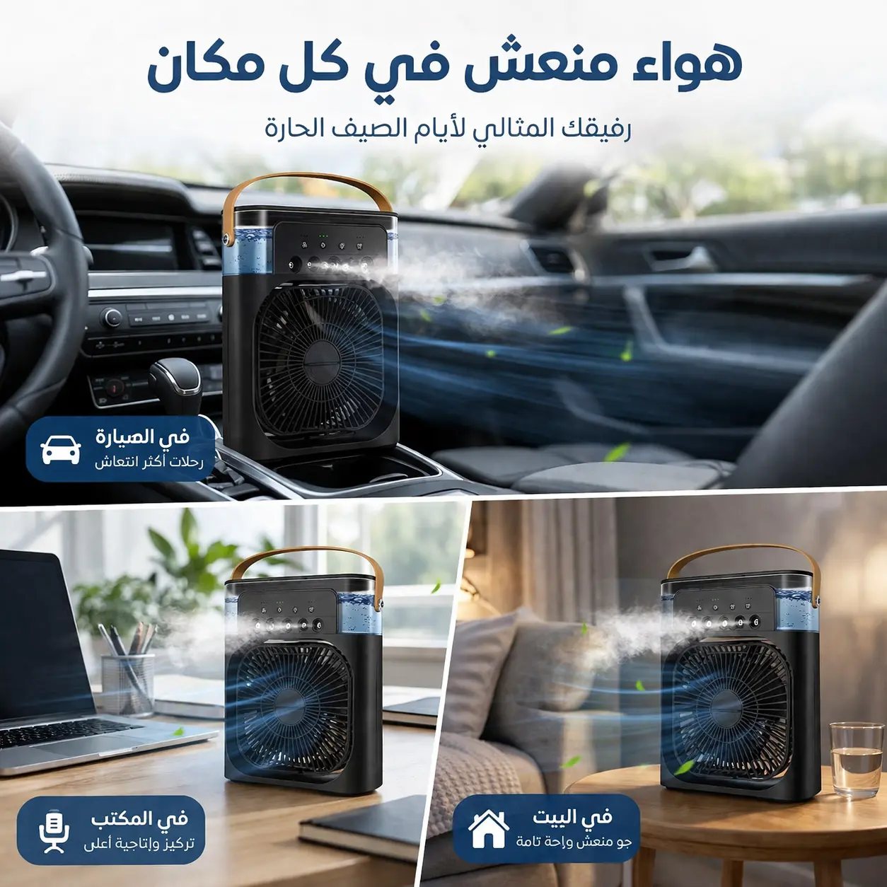 استخدامات المكيف المحمول