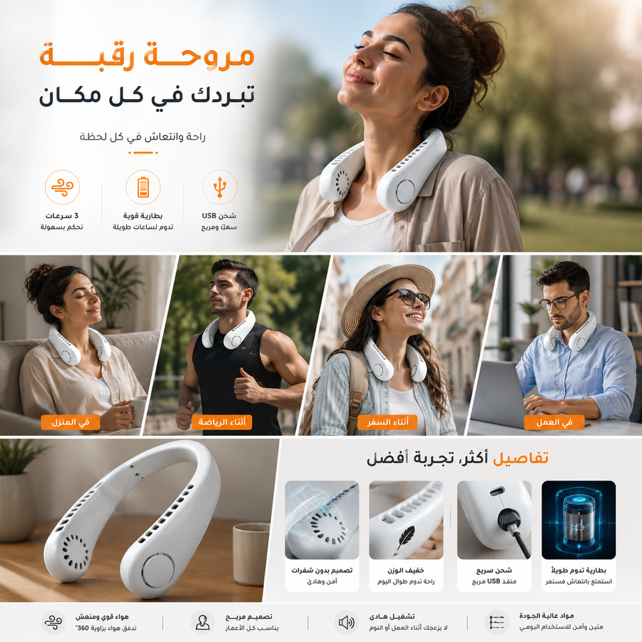 تفاصيل واستخدامات المروحة