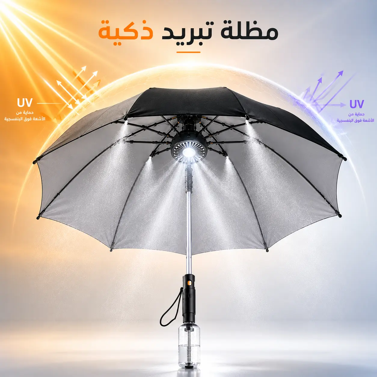الشمسية الذكية المبردة