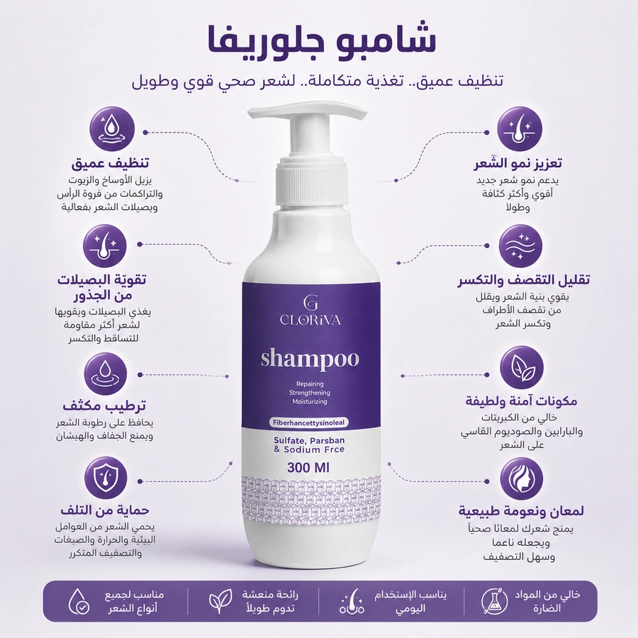 Gloriva Shampoo Details