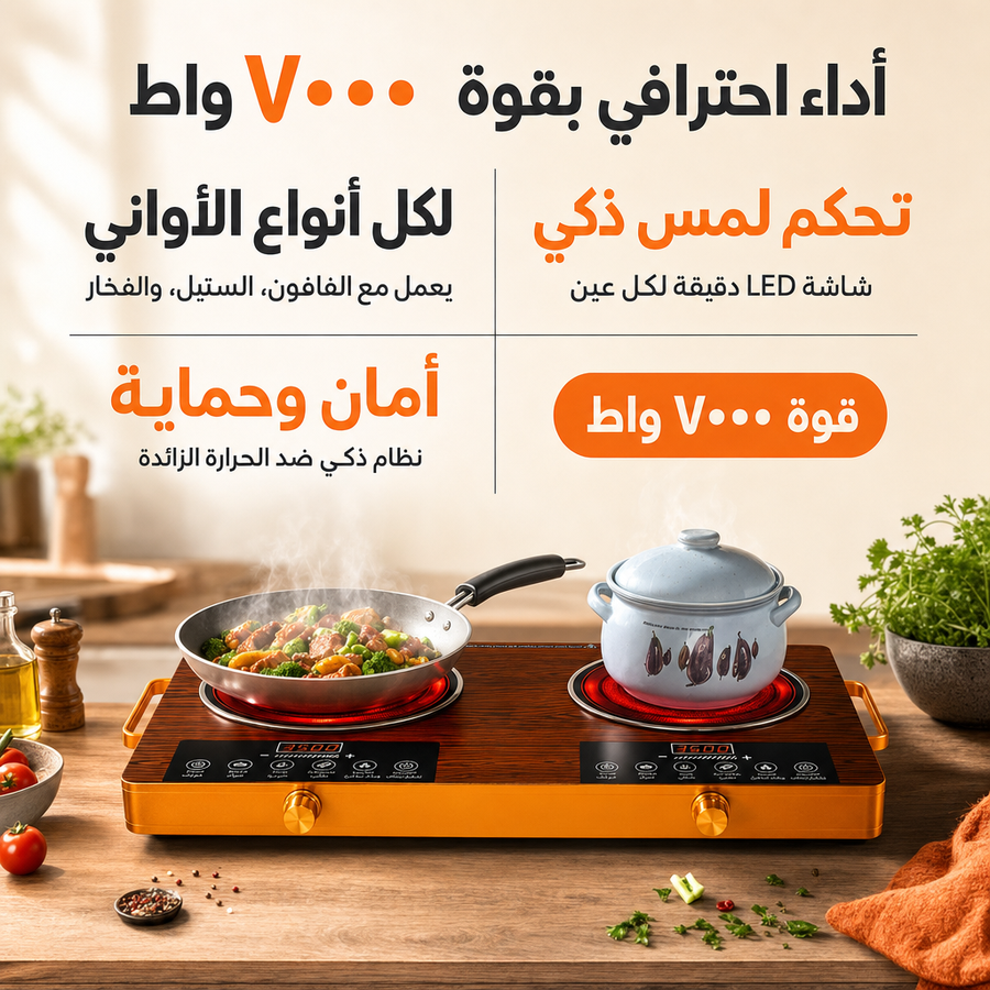 تصميم خشبي فخم وذهبي يخلي مطبخج يجنن