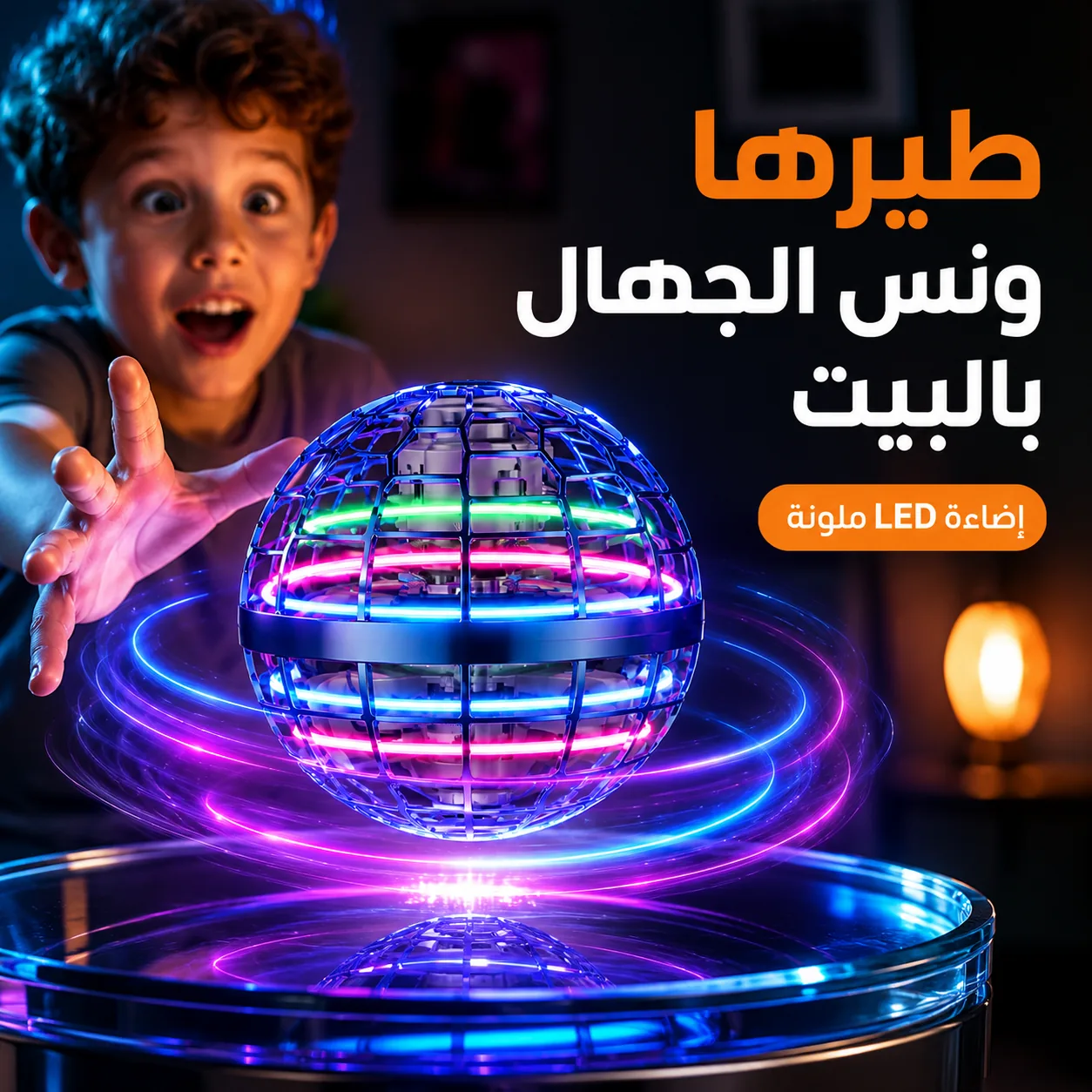 بلاستيك مرن ومحرك قوي يخليها تفتر وتطير بكل خفة