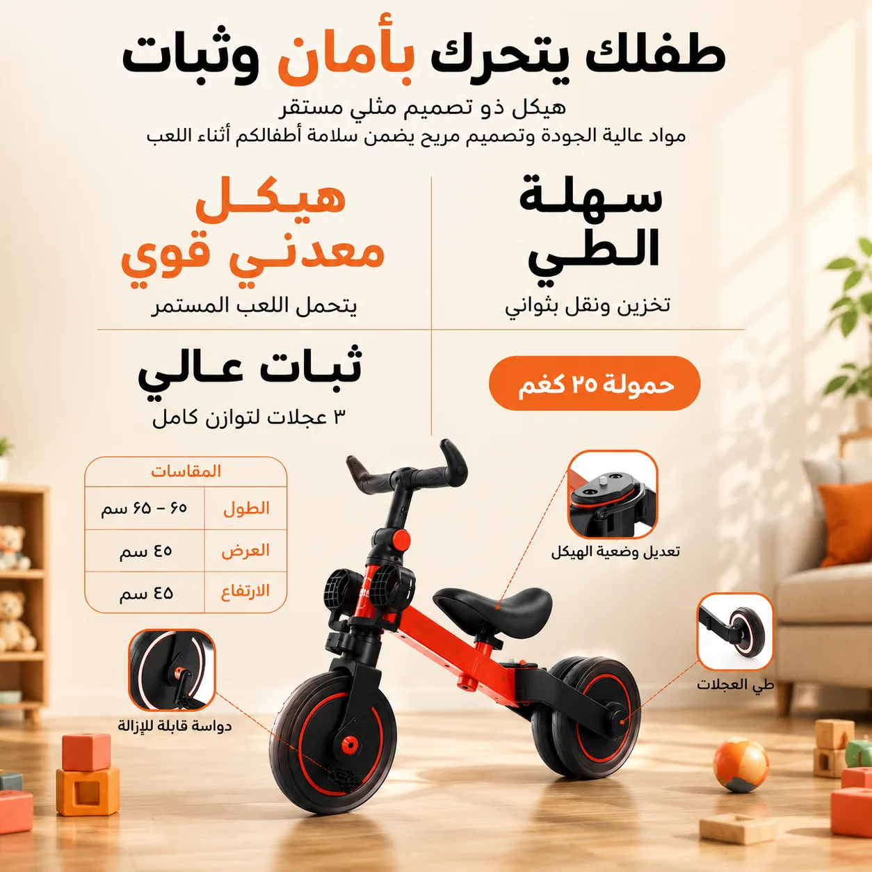 المواصفات الفنية والقياسات المضبوطة