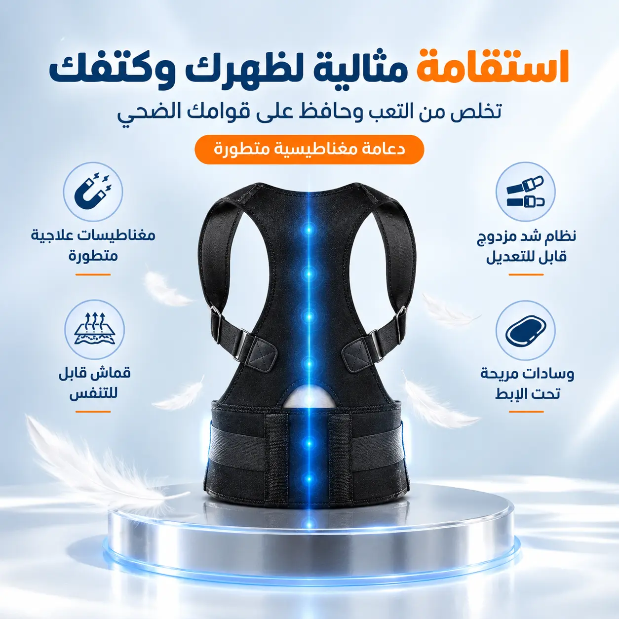 تخلص يومك وظهرك مخشب من كعدة السيارة والزحمة؟